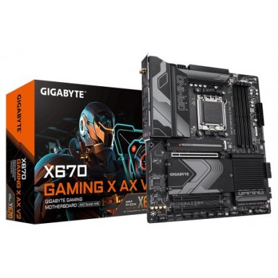 PLACA BASE GIGABYTE X670 GAMING X AX V2 AM5 ATX 4XDDR5